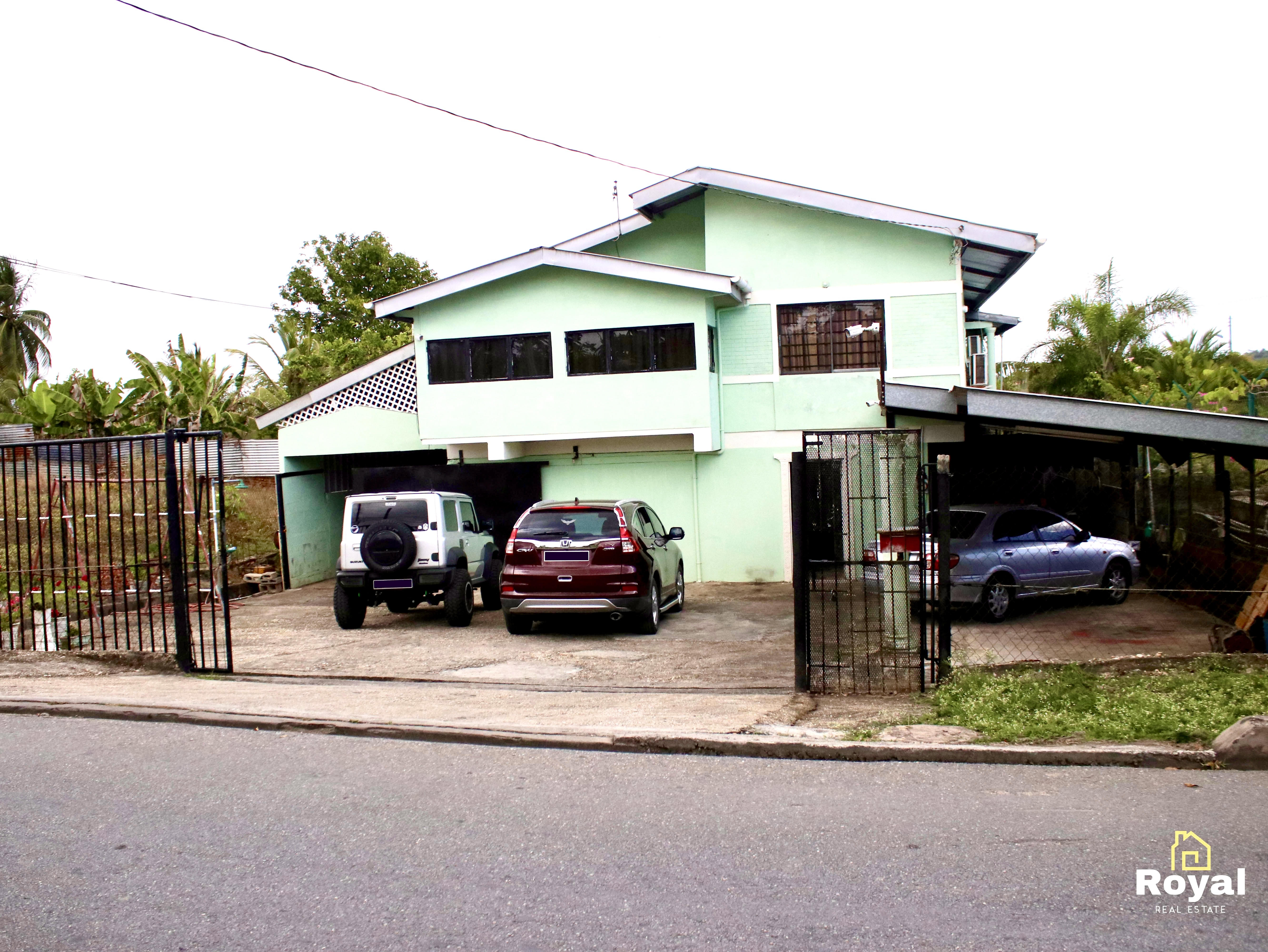 Front shot of house